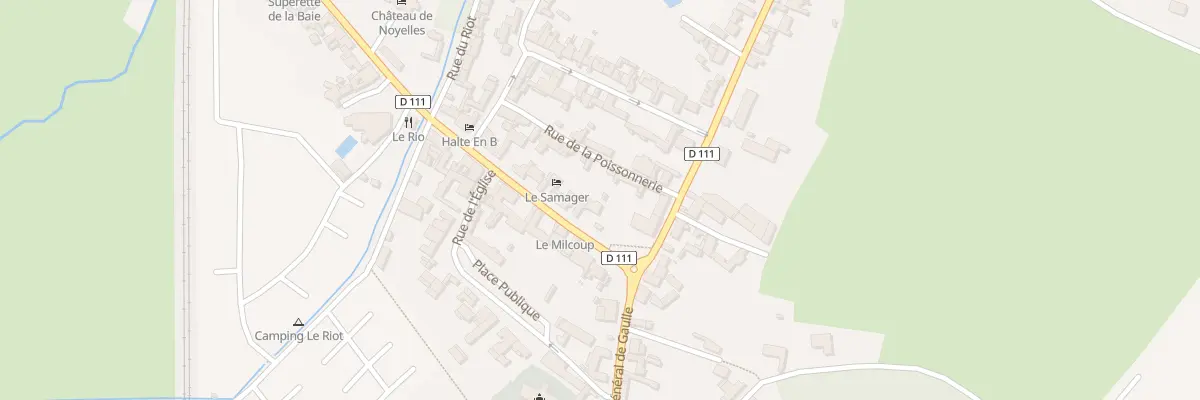 Plan du 6 Rue du Maréchal Foch à Noyelles-sur-Mer