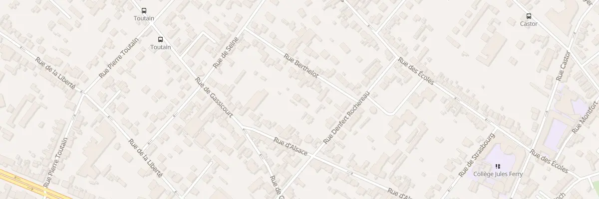 Plan du 7B Rue Berthelot à Mantes-la-Jolie