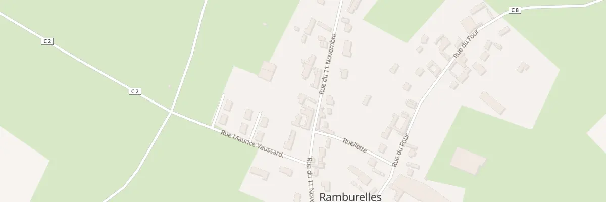 Plan du 33 Rue du 11 Novembre à Ramburelles