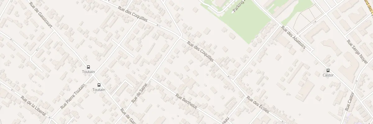 Plan du 13 Rue des Coquilles à Mantes-la-Jolie