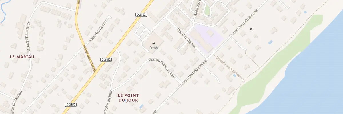 Plan du 3 Rue du Point du Jour à Meung-sur-Loire