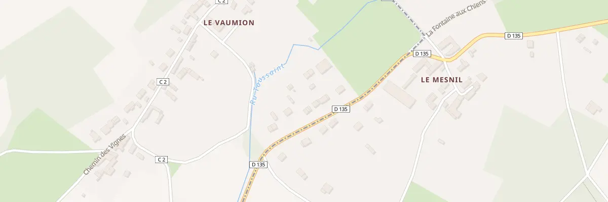 Plan du 6 Rue de Saint Gervais à Ambleville