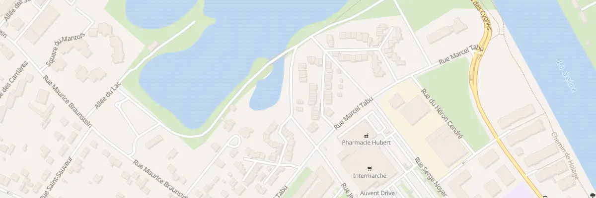 Plan du 78 Rue des Boussicaux à Mantes-la-Jolie