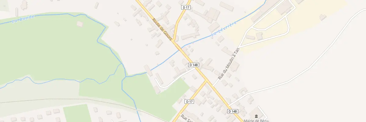 Plan du 37 Rte de Gisors à Bézu-Saint-Éloi
