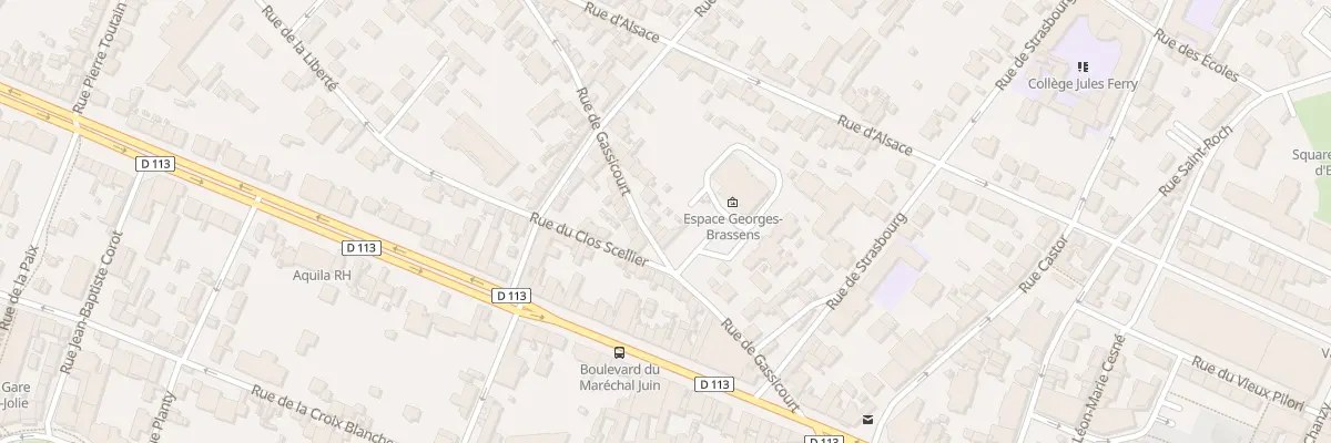 Plan du 28B Rue de Gassicourt à Mantes-la-Jolie
