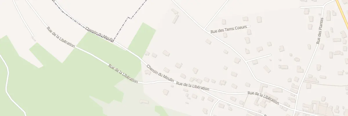 Plan du 4 Che du Moulin à Breuil-Bois-Robert