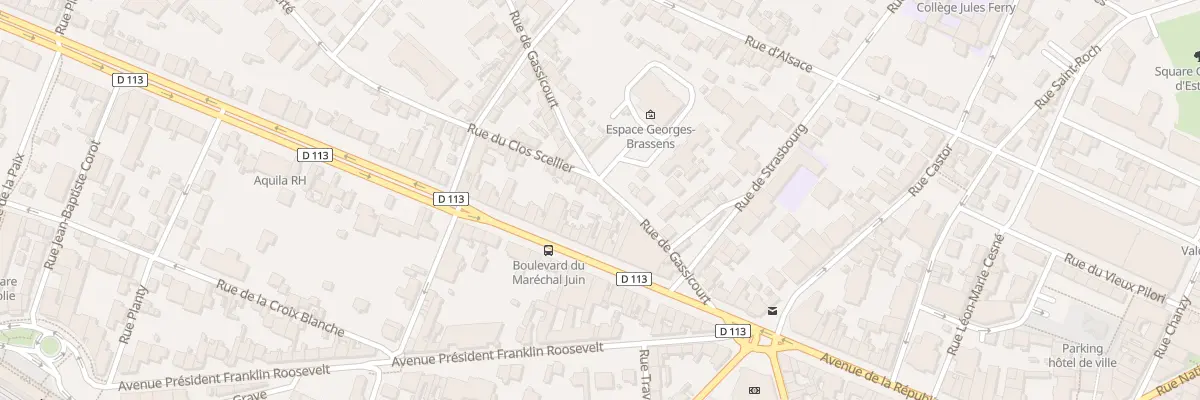 Plan du 17 Rue de Gassicourt à Mantes-la-Jolie