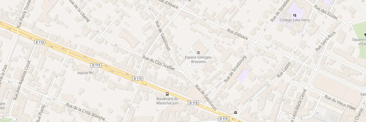 Plan du 26 Rue de Gassicourt à Mantes-la-Jolie