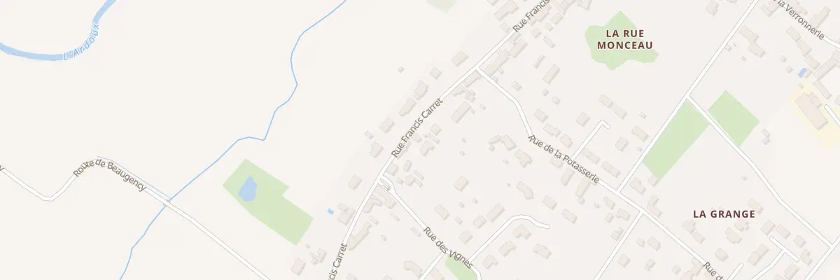 Plan du 587 Rue Francis Carret à Dry