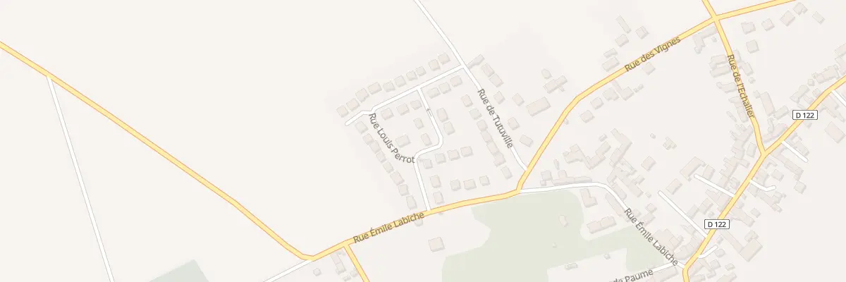 Plan du 1 Rue du Chalet à Béville-le-Comte