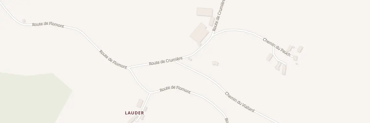 Plan du 5145 Le Peuch à Lagleygeolle