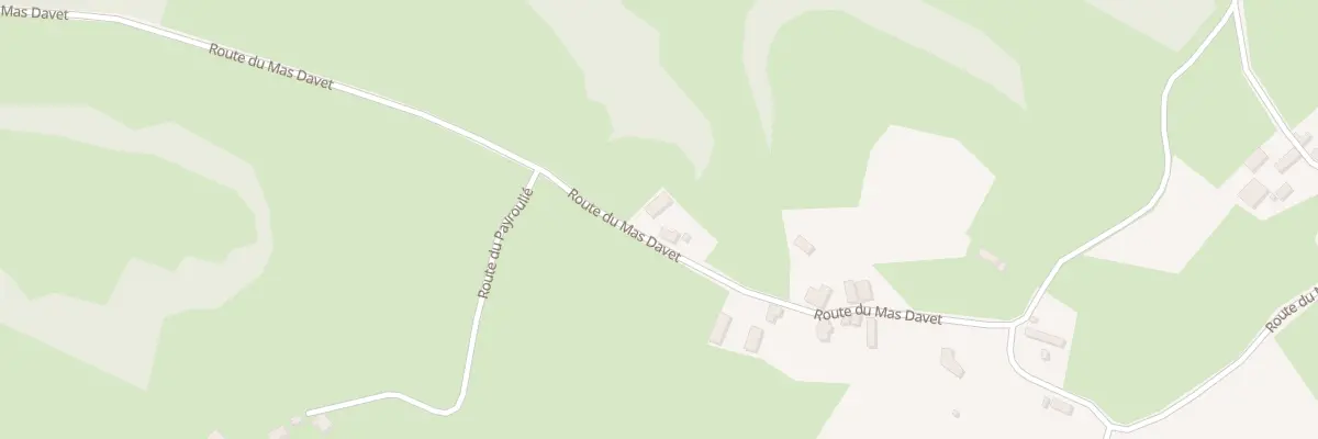 Plan du 5002 Mas Davet (Ouest) à Miers