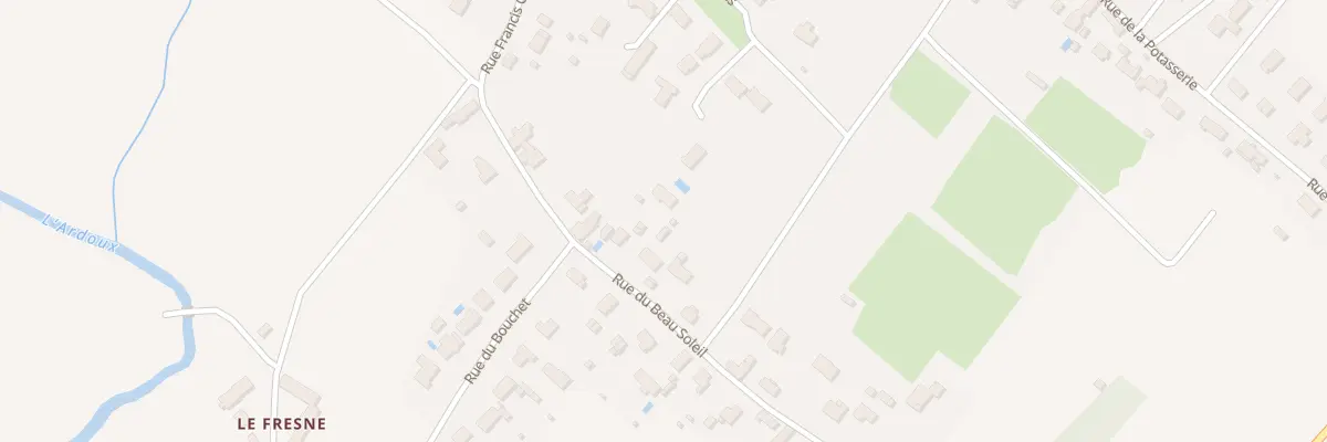 Plan du 173 Rue du Beau Soleil à Dry