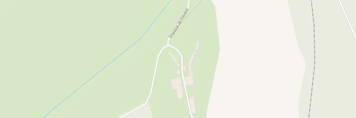 Plan du 606 Imp du Frevent à Haudricourt