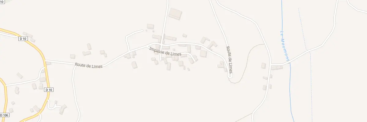 Plan du 5027 Limes à Saint-Julien-Maumont