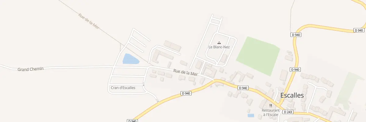 Plan du 24 Rue de la Mer à Escalles