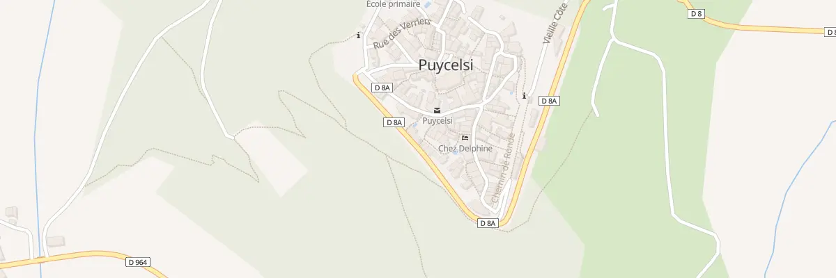 Plan du 26 Av Raymond VII à Puycelsi