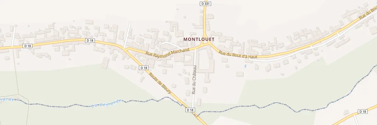 Plan du 6 Pl de l’Eglise de Montlouet à Gallardon