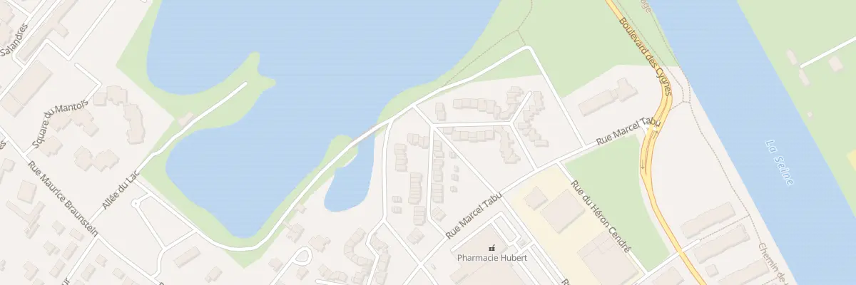 Plan du 54 Rue des Boussicaux à Mantes-la-Jolie