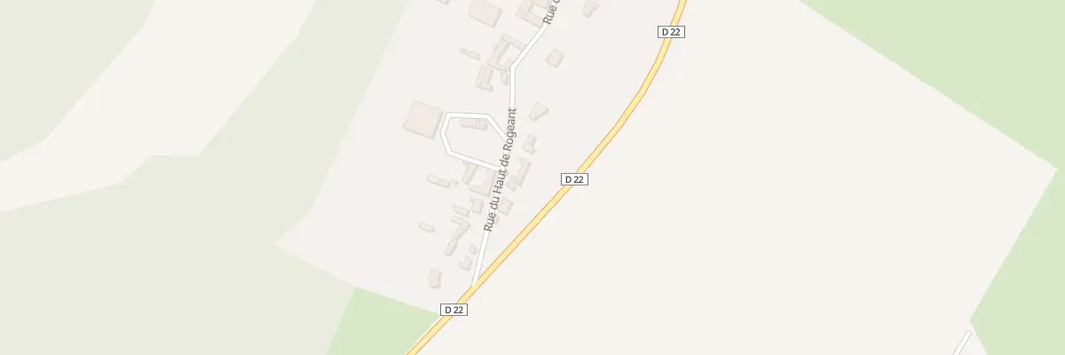 Plan du 19 Rue du Haut de Rogeant à Tœufles