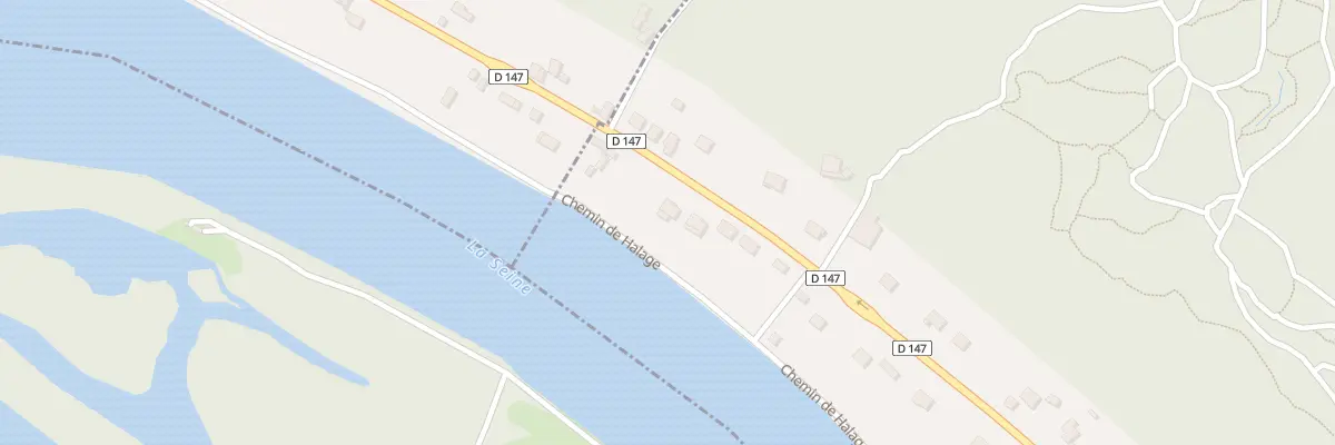 Plan du 203 Rue du Docteur Vinaver à Limay