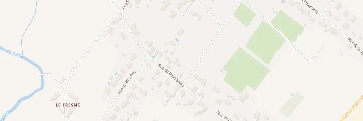 Plan du 225 Rue du Beau Soleil à Dry