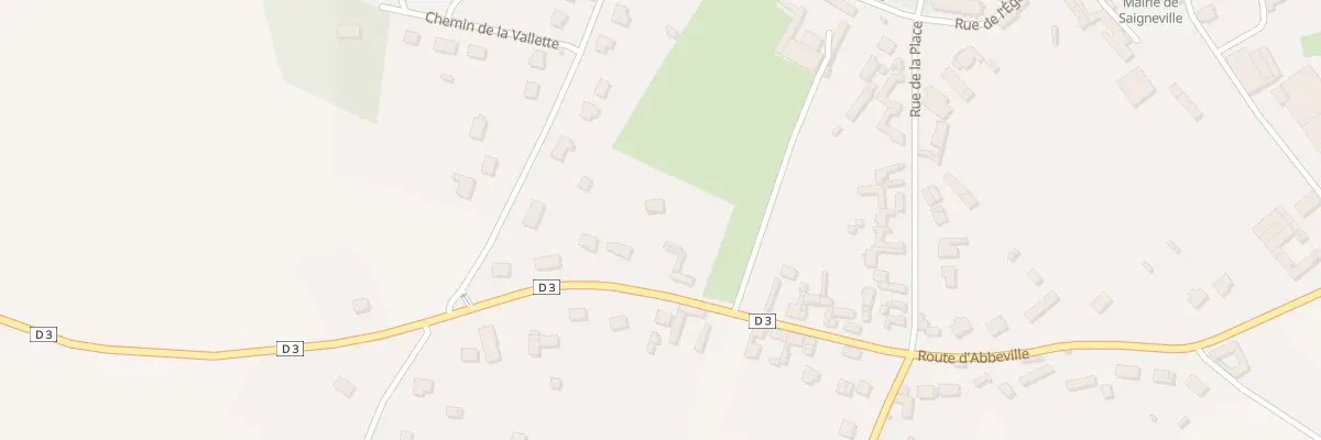 Plan du 16B Rte de Saint Valéry à Saigneville