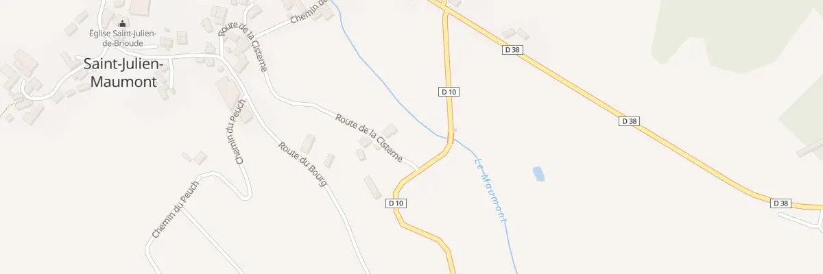 Plan du 5081 A la Cisterne à Saint-Julien-Maumont