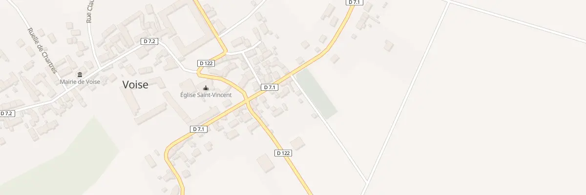 Plan du 3 Rle du Chemin Ferre à Voise