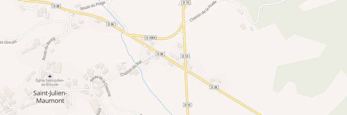 Plan du 5038 A la Route à Saint-Julien-Maumont