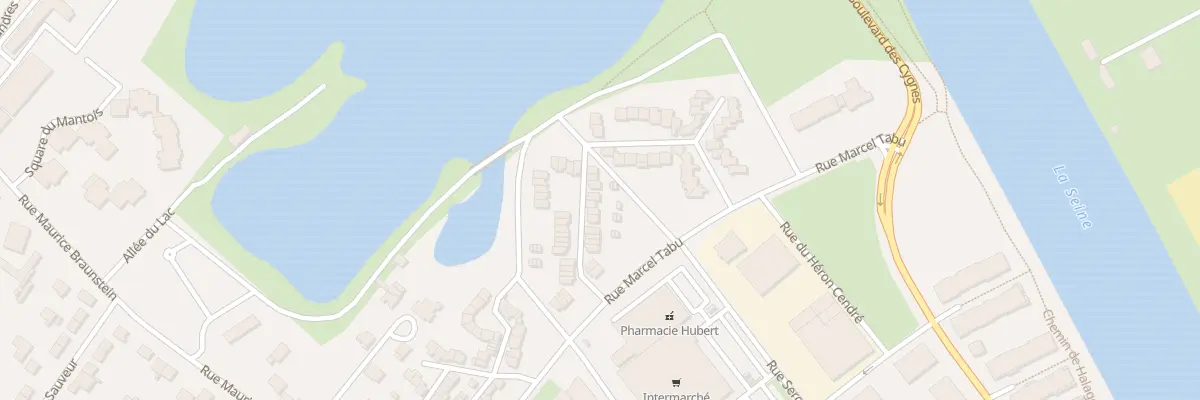 Plan du 43 Rue des Boussicaux à Mantes-la-Jolie