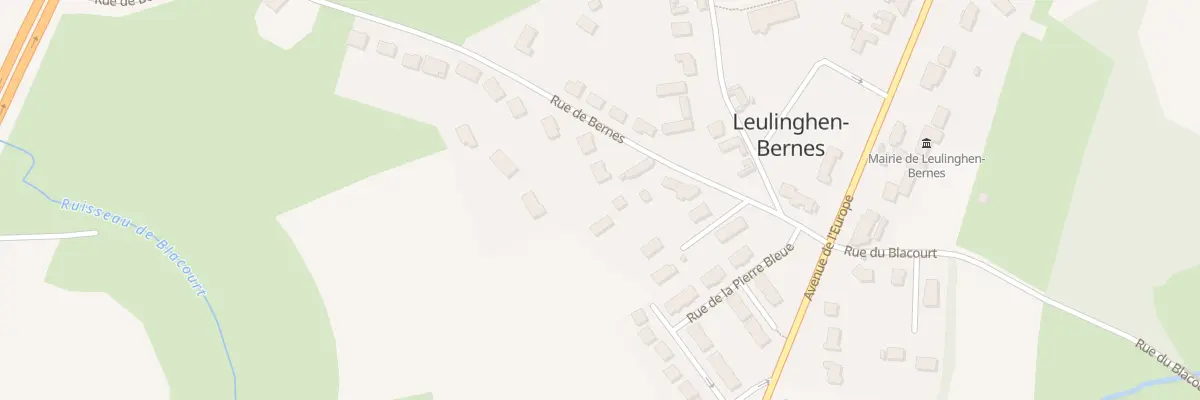 Plan du 61 Rue de Bernes à Leulinghen-Bernes