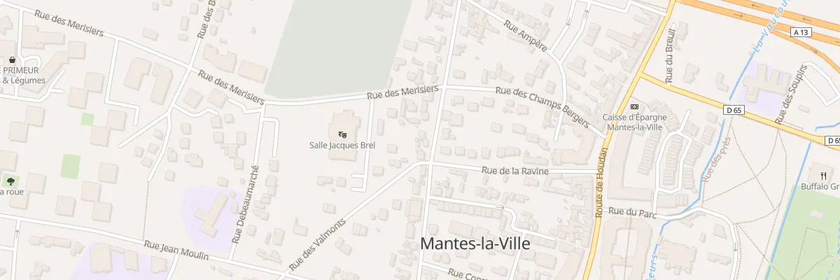 Plan du 114 Rue Maurice Berteaux à Mantes-la-Ville