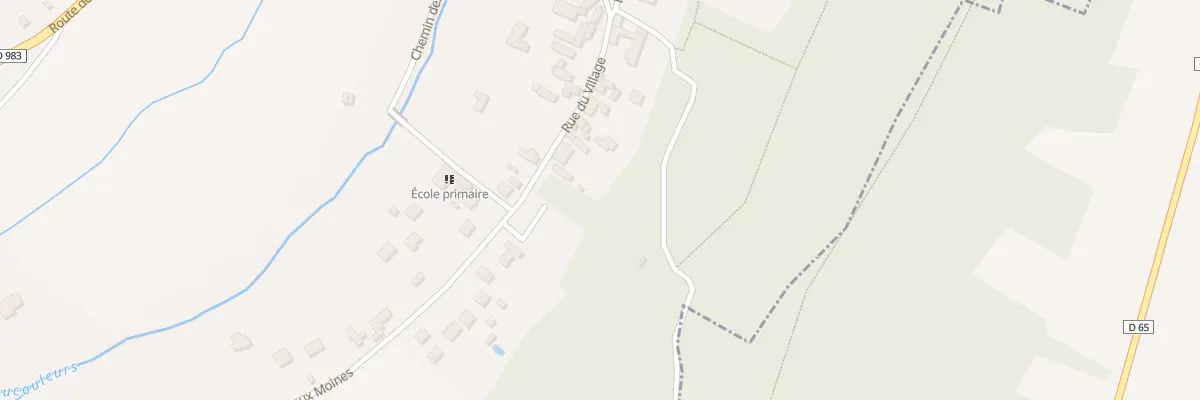 Plan du 39 Rue du Village à Auffreville-Brasseuil