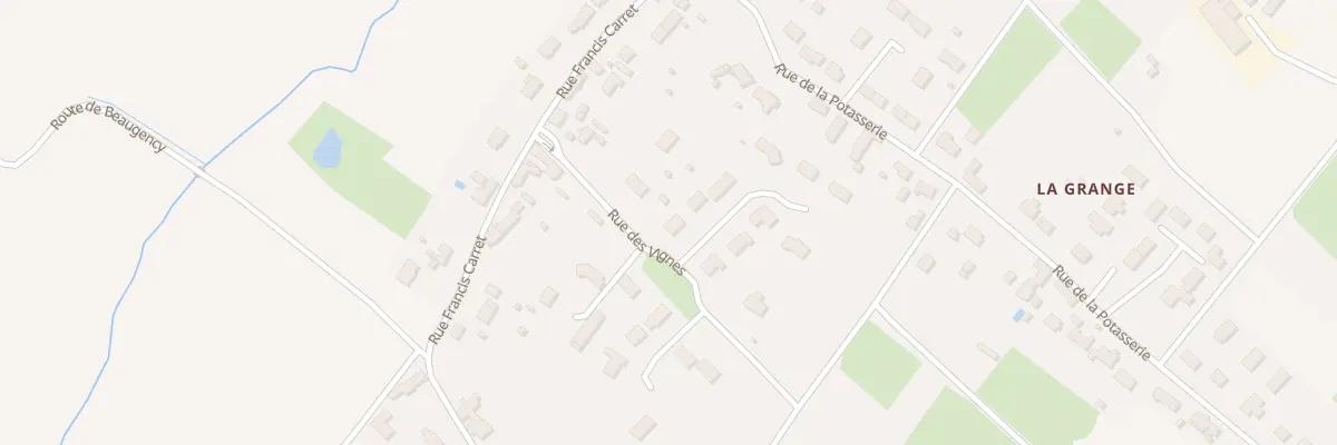 Plan du 23 Rue des Bourreuses à Dry