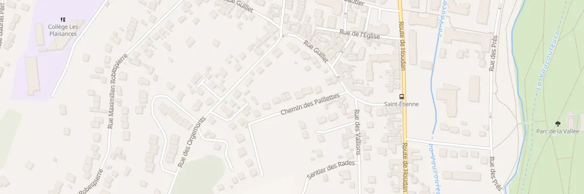 Plan du 8 Che des Paillettes à Mantes-la-Ville