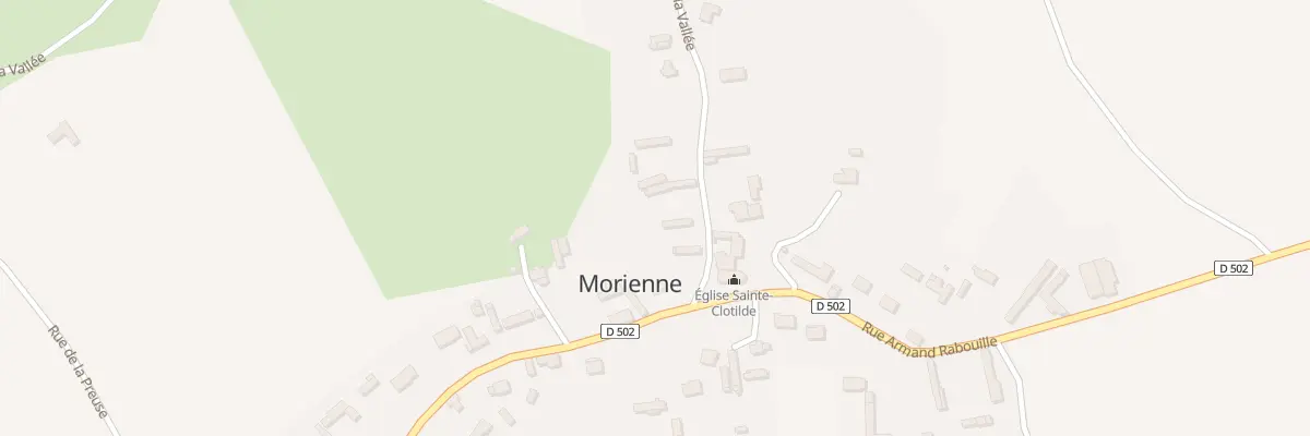 Plan du 5042 Le Bourg à Morienne