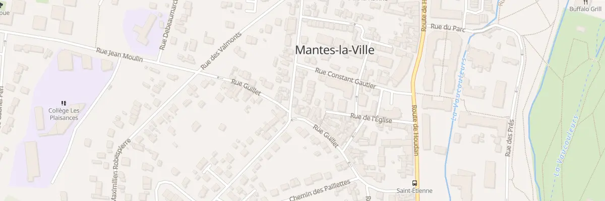 Plan du 155 Rue Maurice Berteaux à Mantes-la-Ville