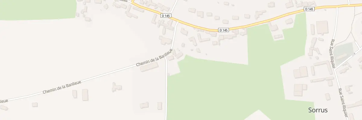 Plan du 62 Che de la Banlieue à Sorrus