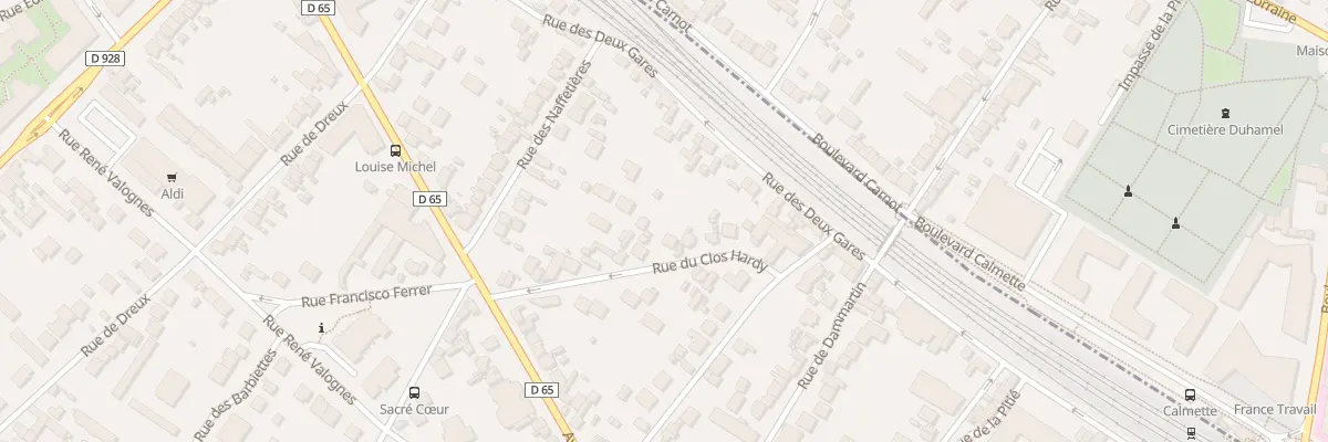 Plan du 14 Rue du Clos Hardy à Mantes-la-Ville