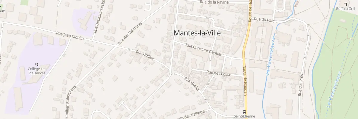Plan du 153 Rue Maurice Berteaux à Mantes-la-Ville