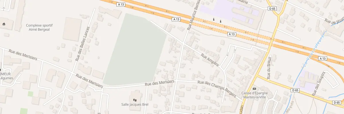 Plan du 106 Rue Maurice Berteaux à Mantes-la-Ville