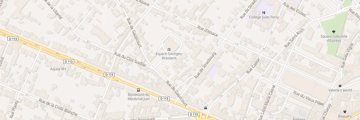 Plan du 14Q Rue de Gassicourt à Mantes-la-Jolie
