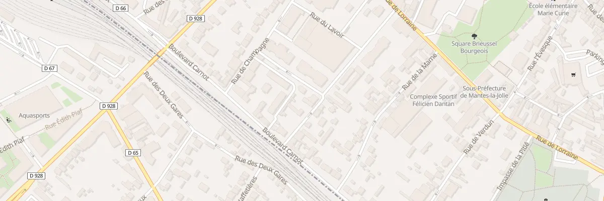Plan du 16 Rue de la Somme à Mantes-la-Jolie