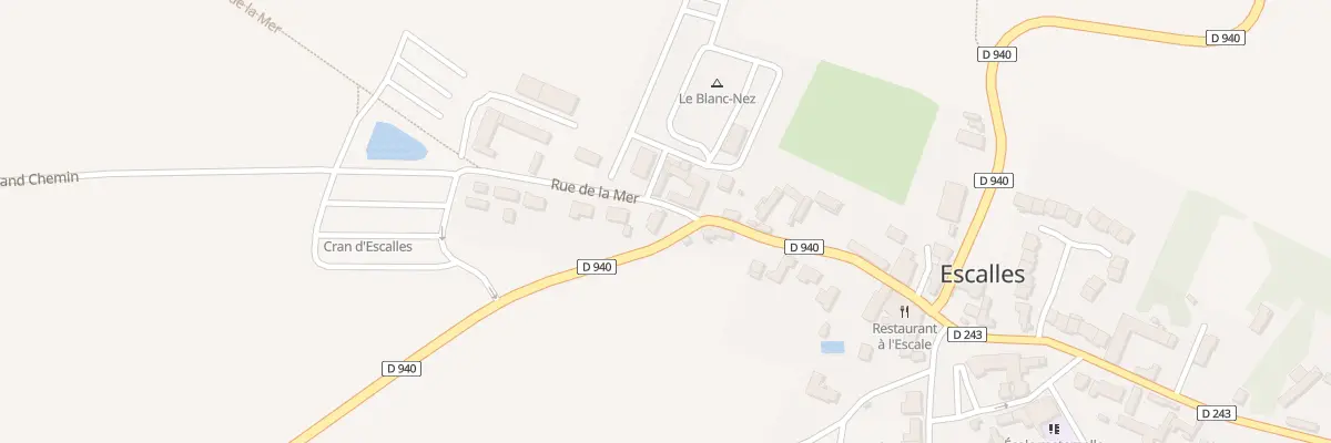 Plan du 17 Rue de la Mer à Escalles