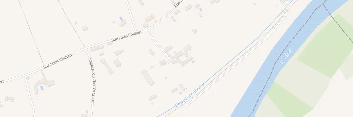 Plan du 618 Rue Louis Chabert à Gièvres