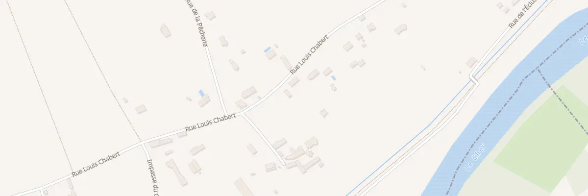 Plan du 22 Rue Louis Chabert à Gièvres