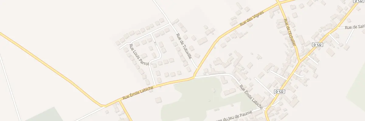 Plan du 5 Rue de Tutuville à Béville-le-Comte