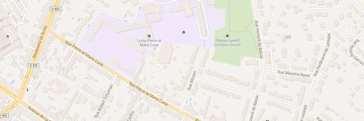 Plan du 19 Rue Mozart à Châteauroux