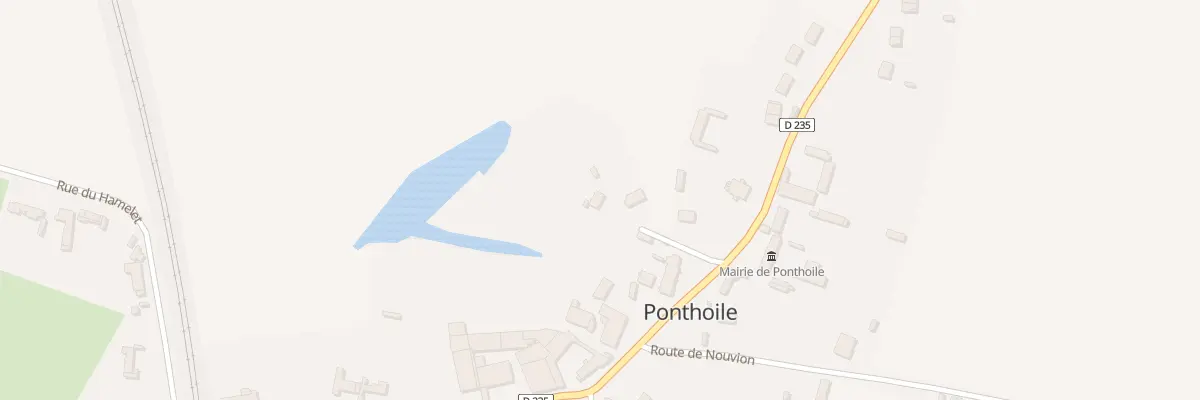 Plan du 8 Imp de l’Eglise à Ponthoile